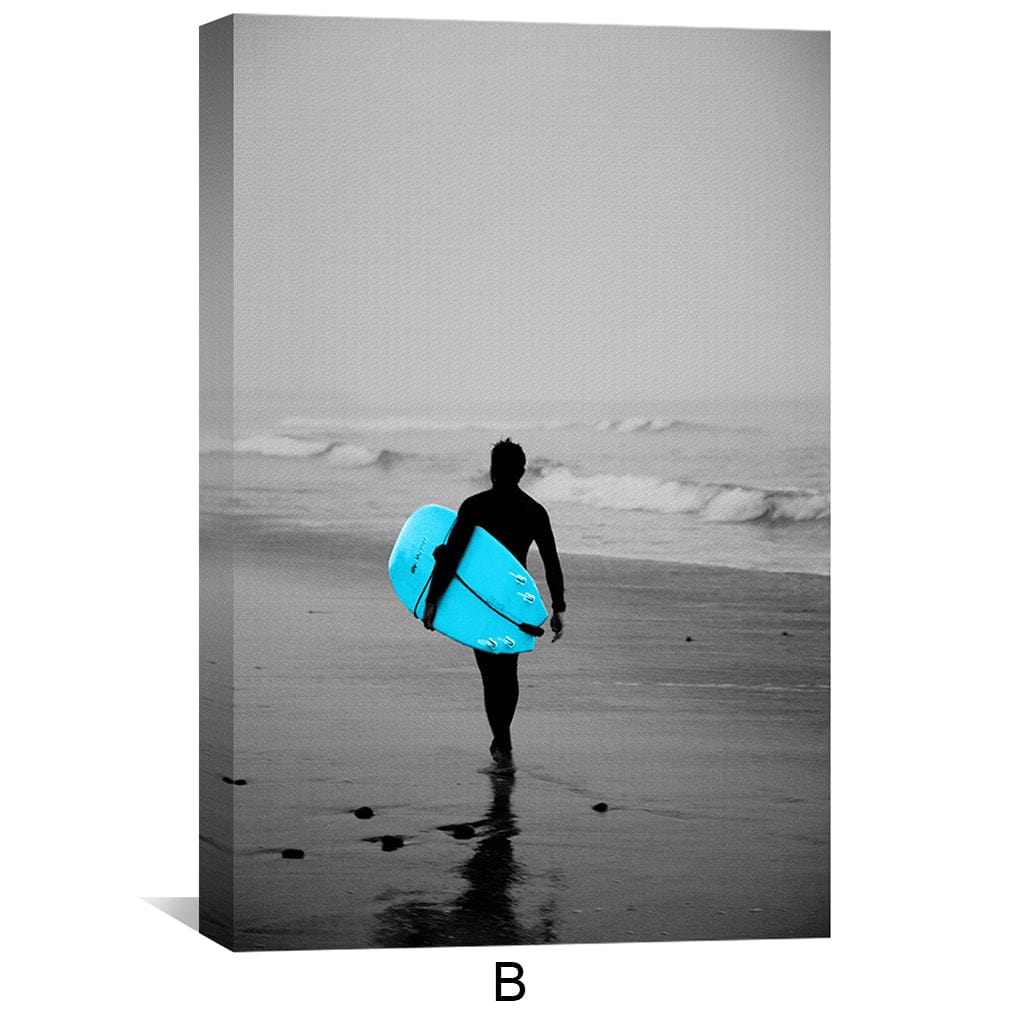 Tableau Plages Bleues
