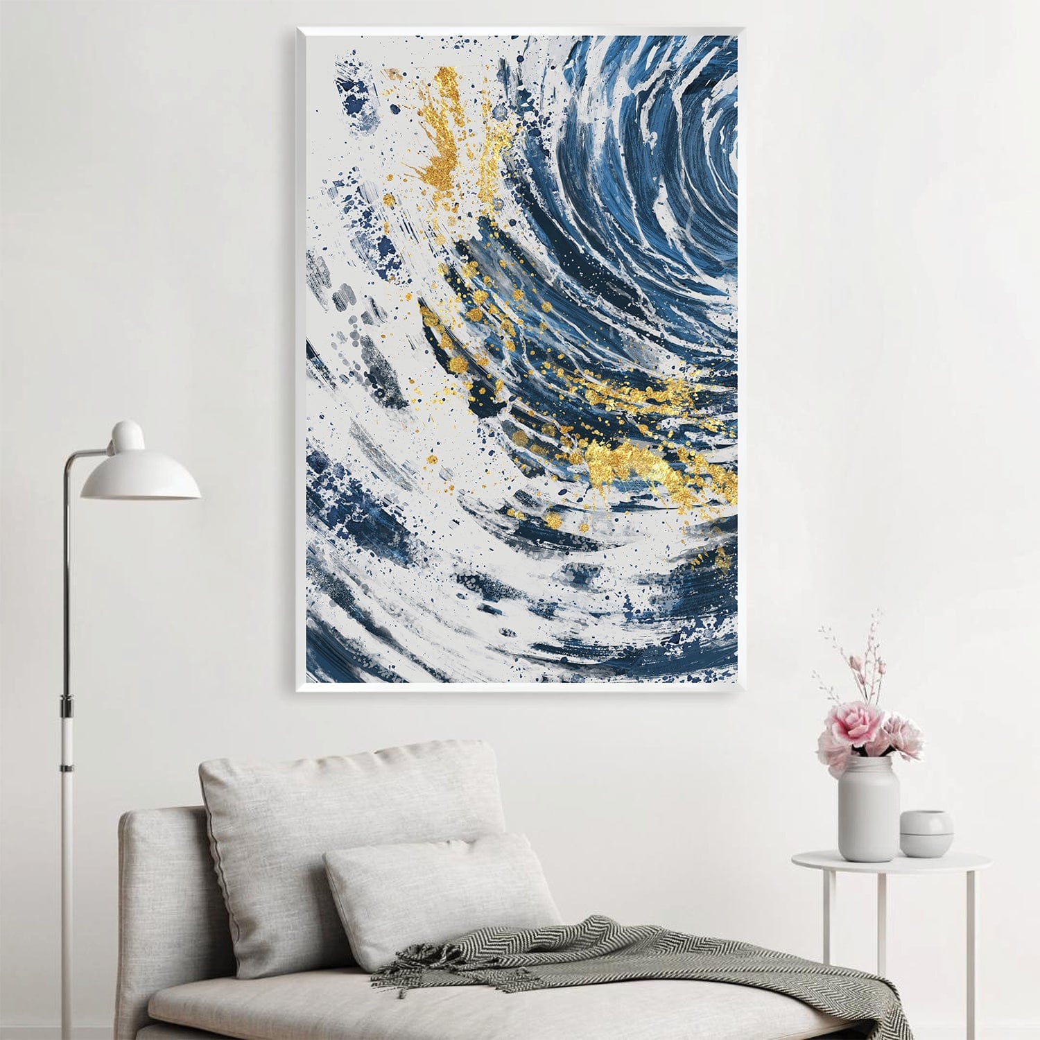 Toile Vagues Opulentes