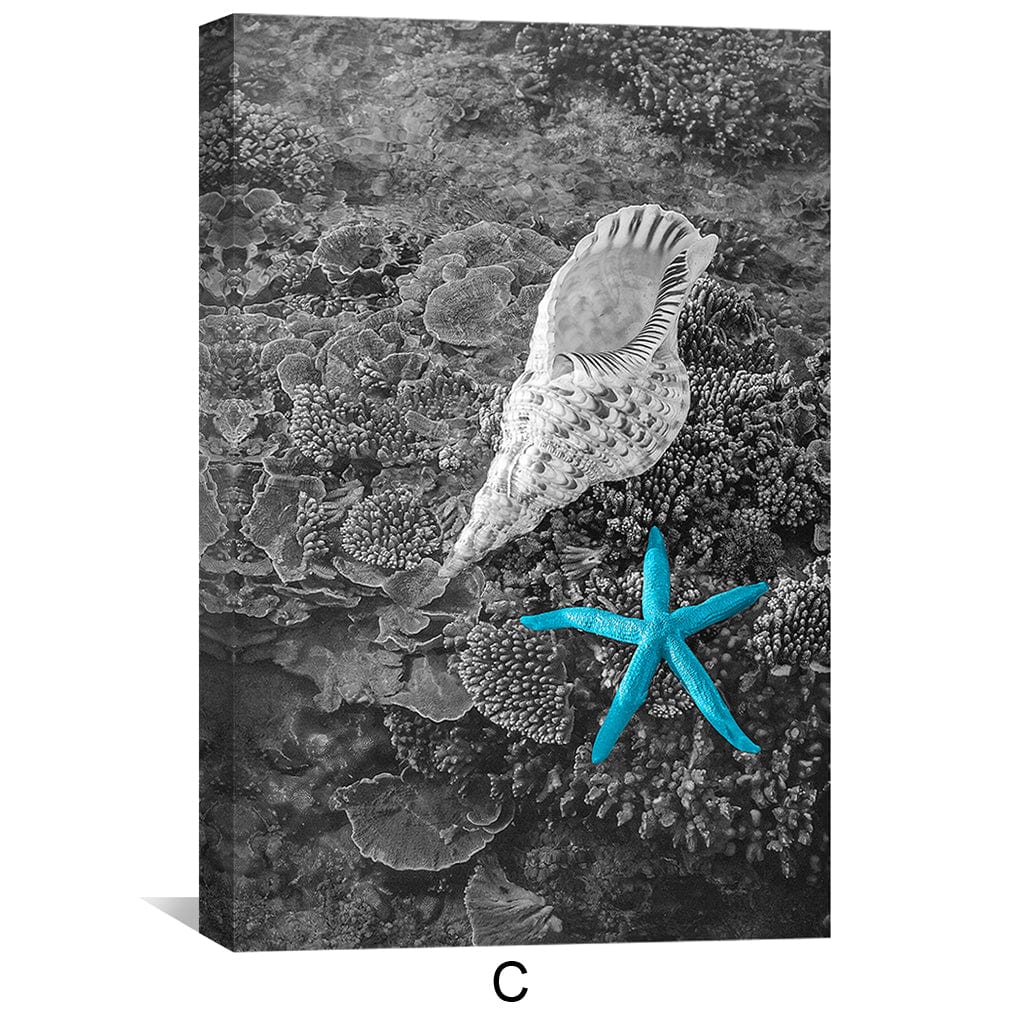 Tableau Plages Bleues