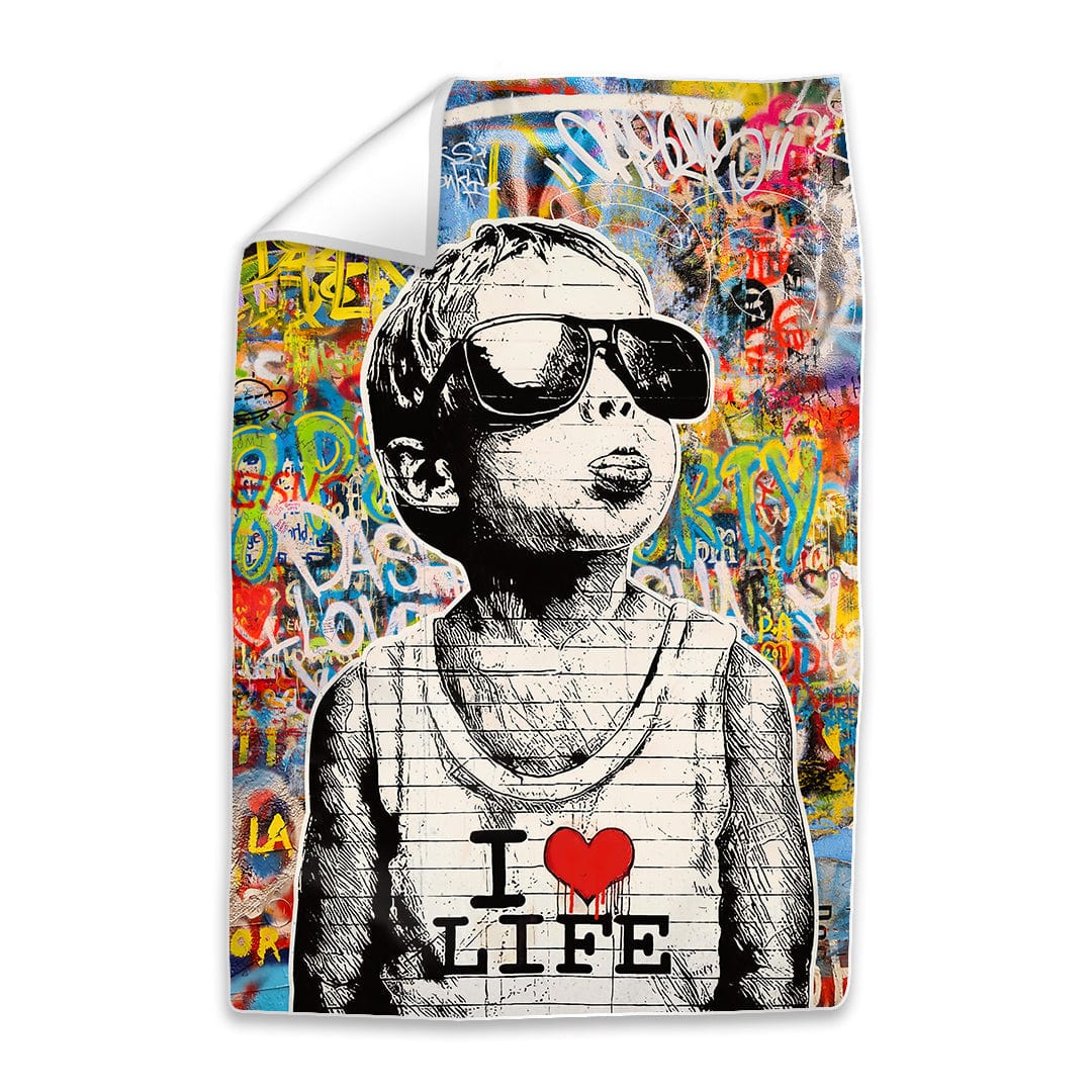 Banksy Child Loves Life Cadre à construire facile