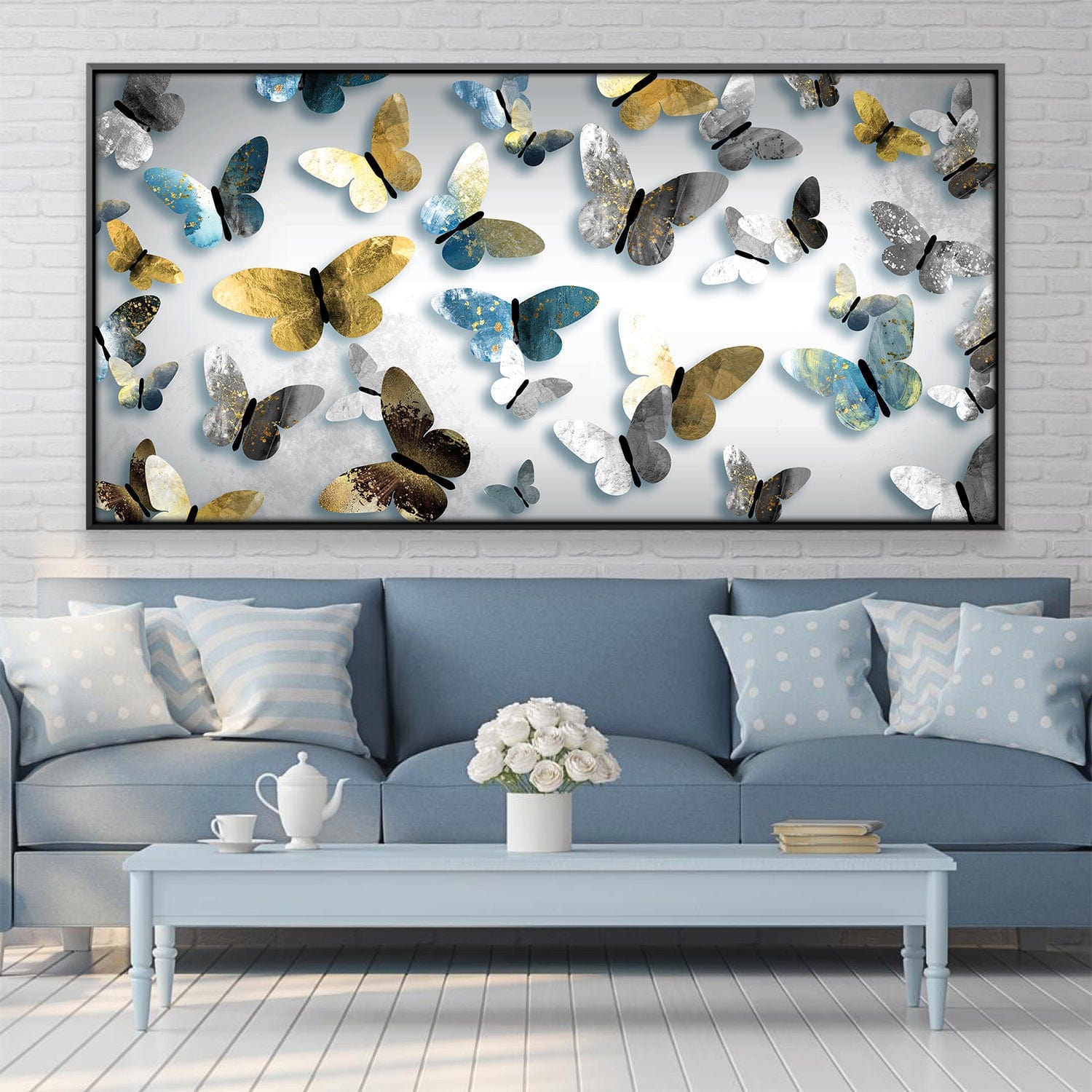 Toile Galerie Papillons