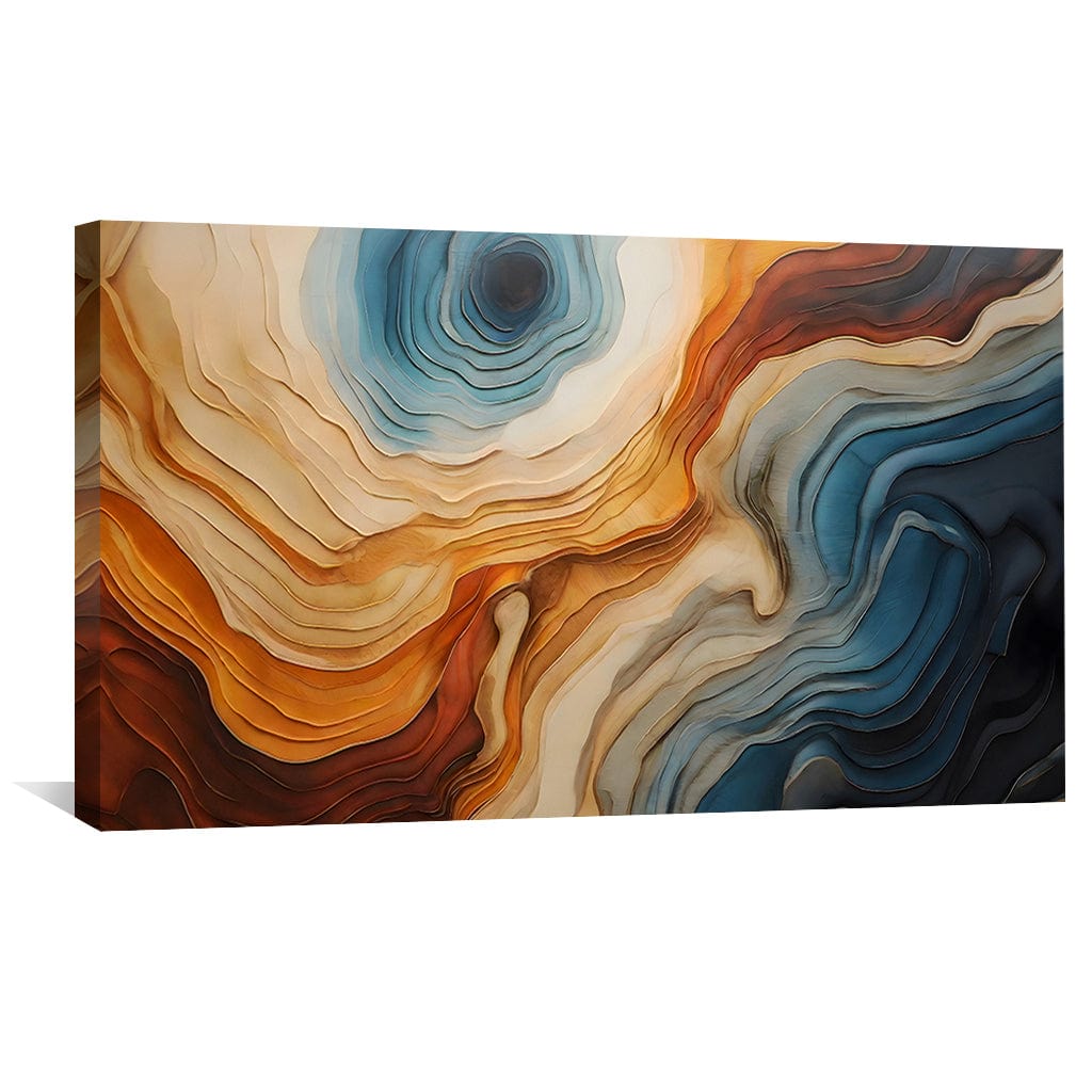 Toile abstraite Canyon
