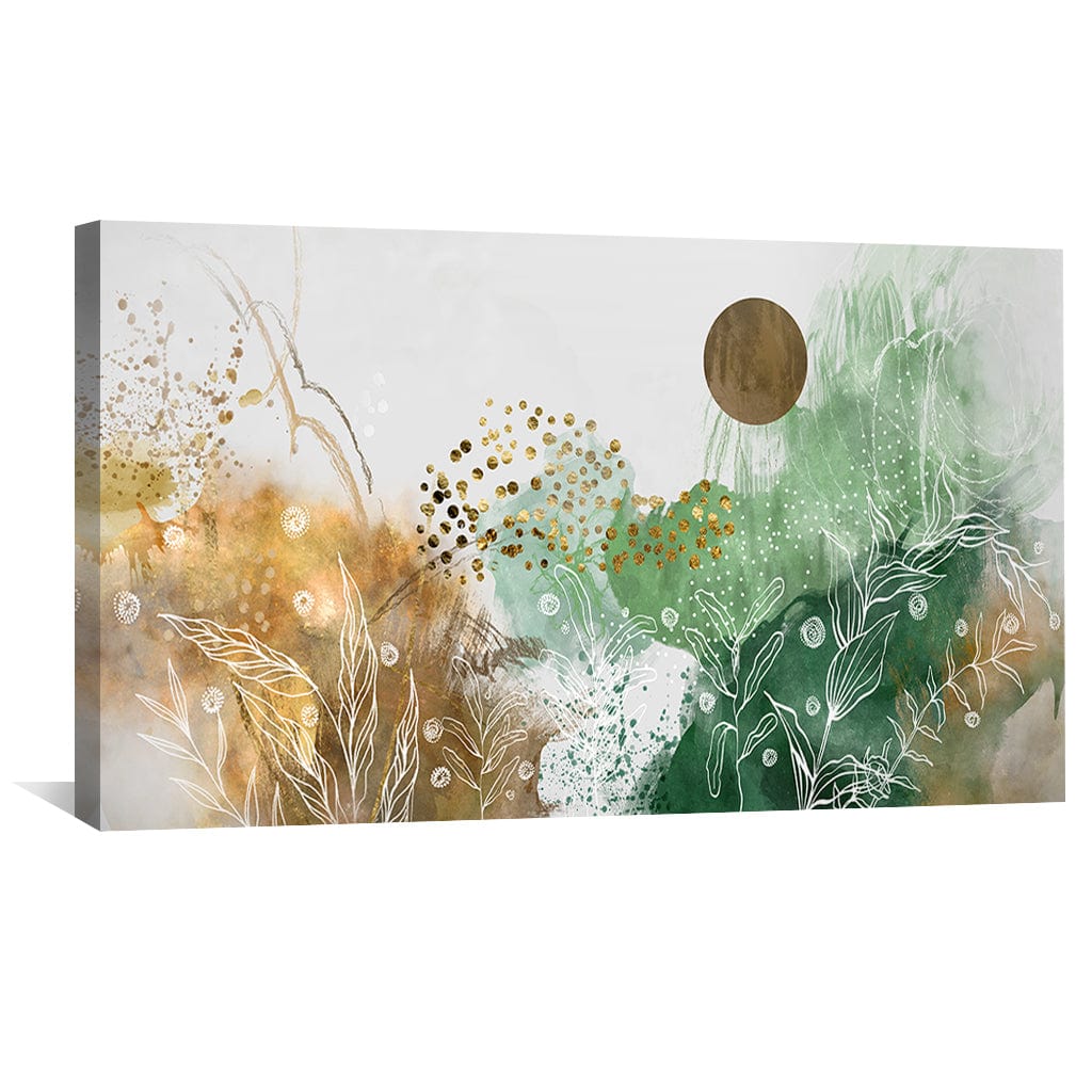 Prairies de la toile abstraite