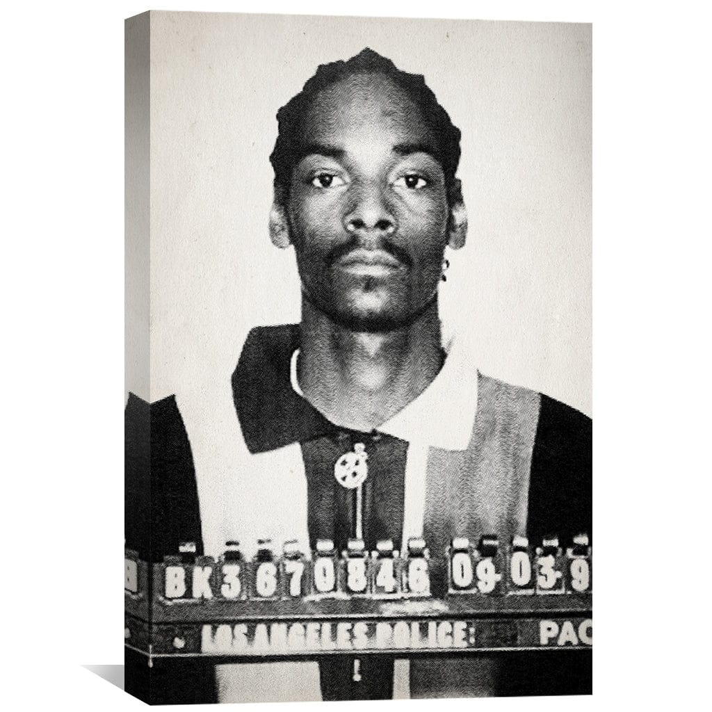 Snoop Mugshot Toile Noire