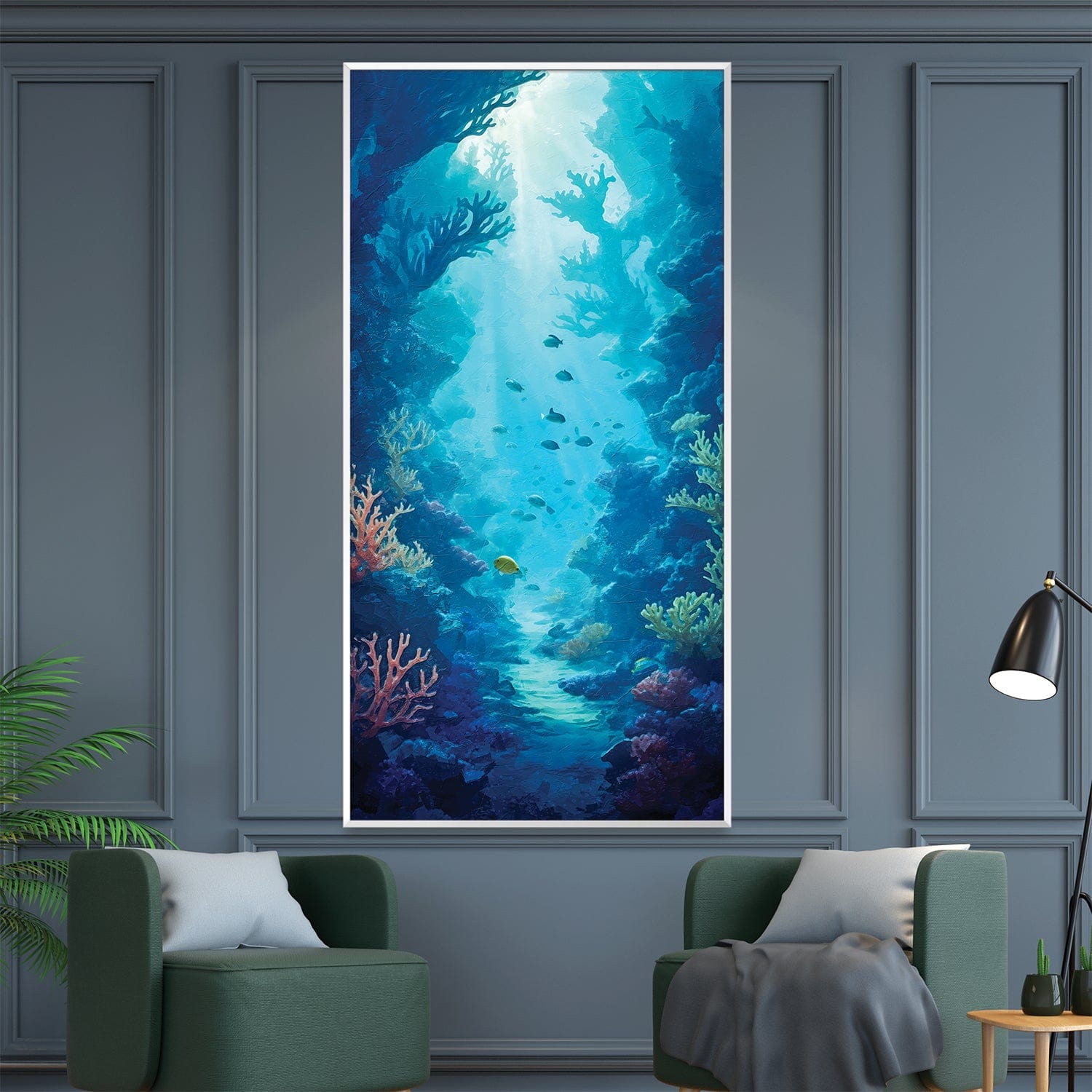 Toile Fenêtre sur l'Océan