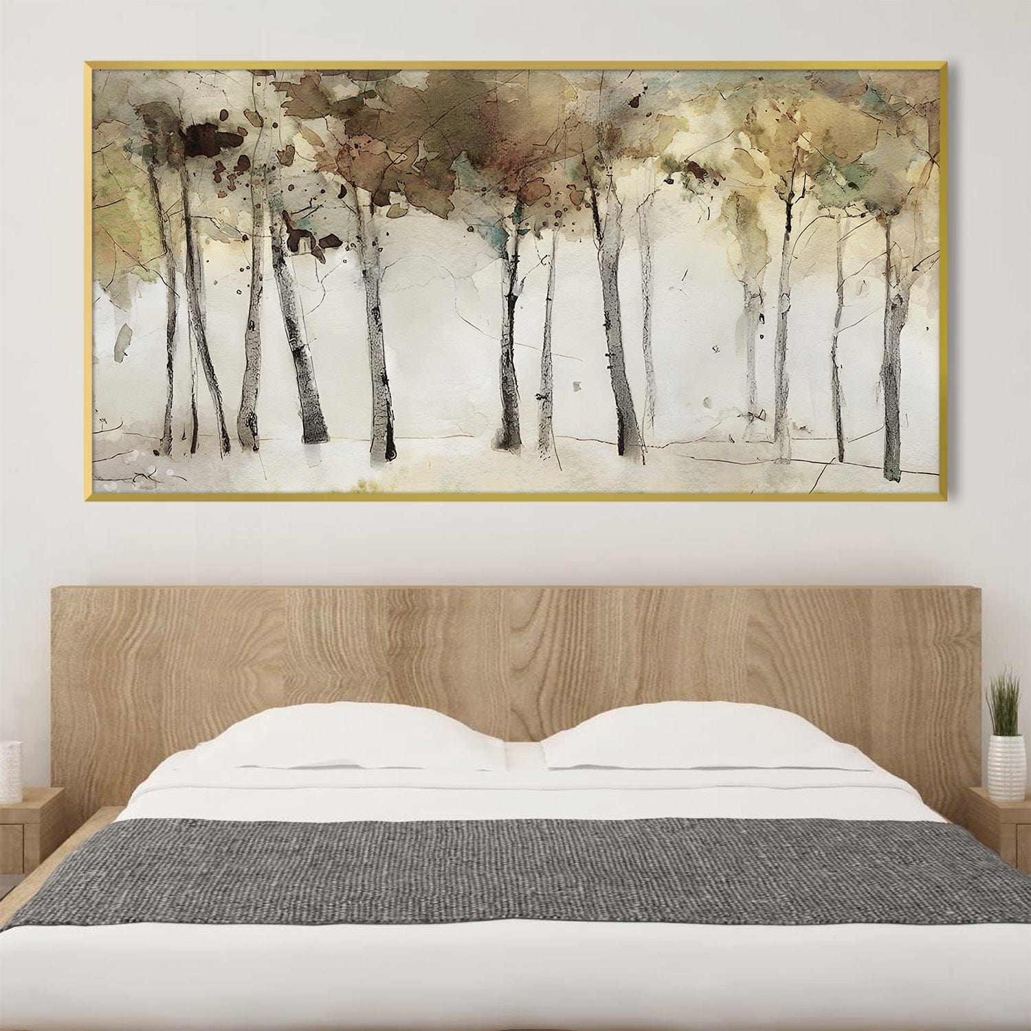 Toile de forêt douce