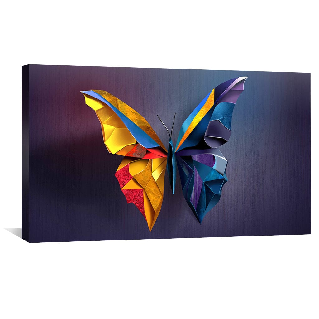 Toile Papillon Prismatique