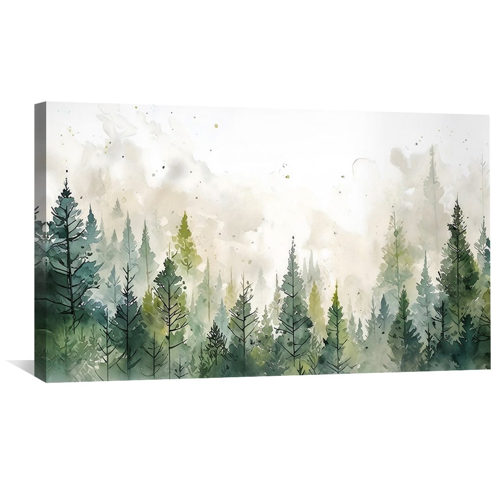 Toile Nuances de forêt