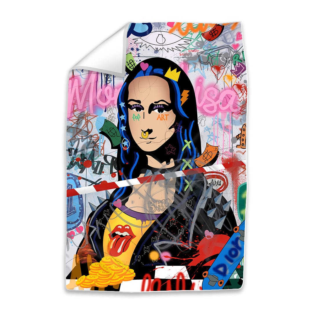 Banksy Graffiti Mona Lisa Cadre facile à construire