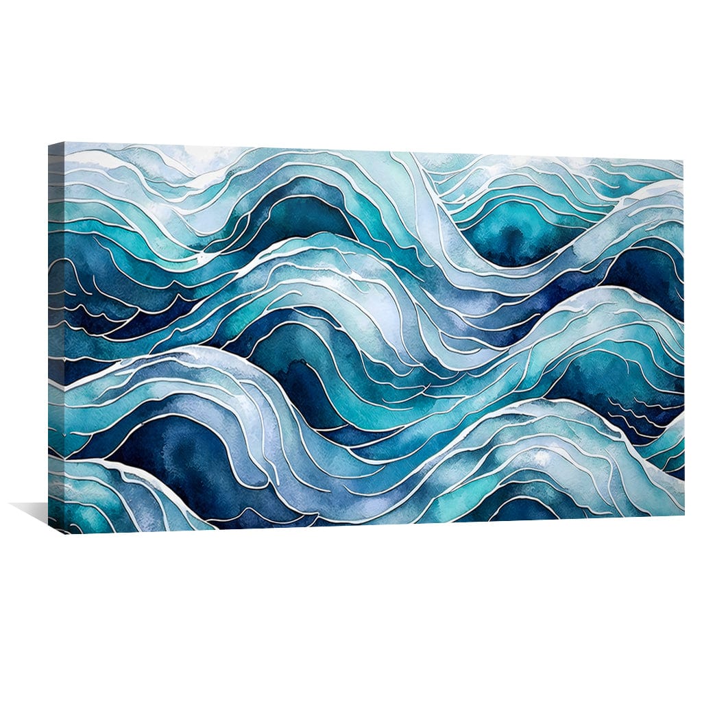 Toile de vagues définies