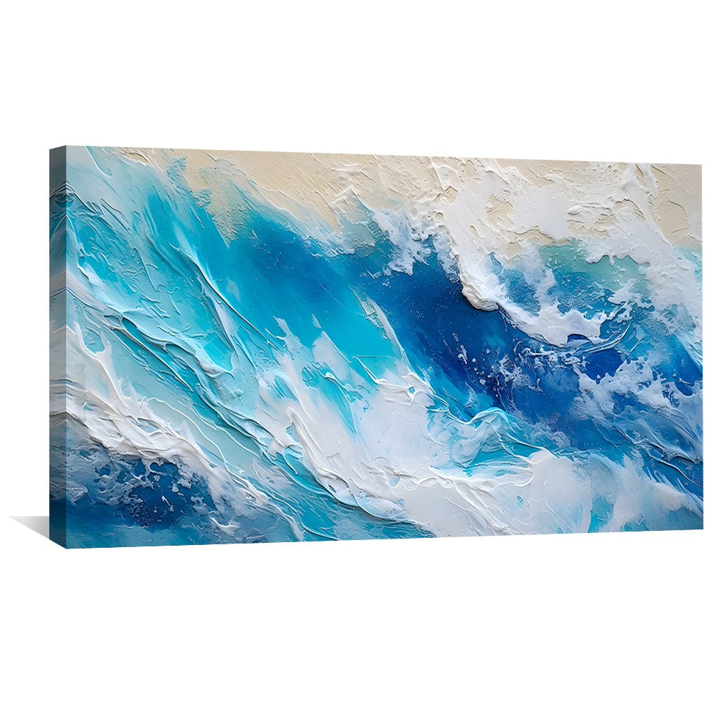 Toile Vagues Pastel