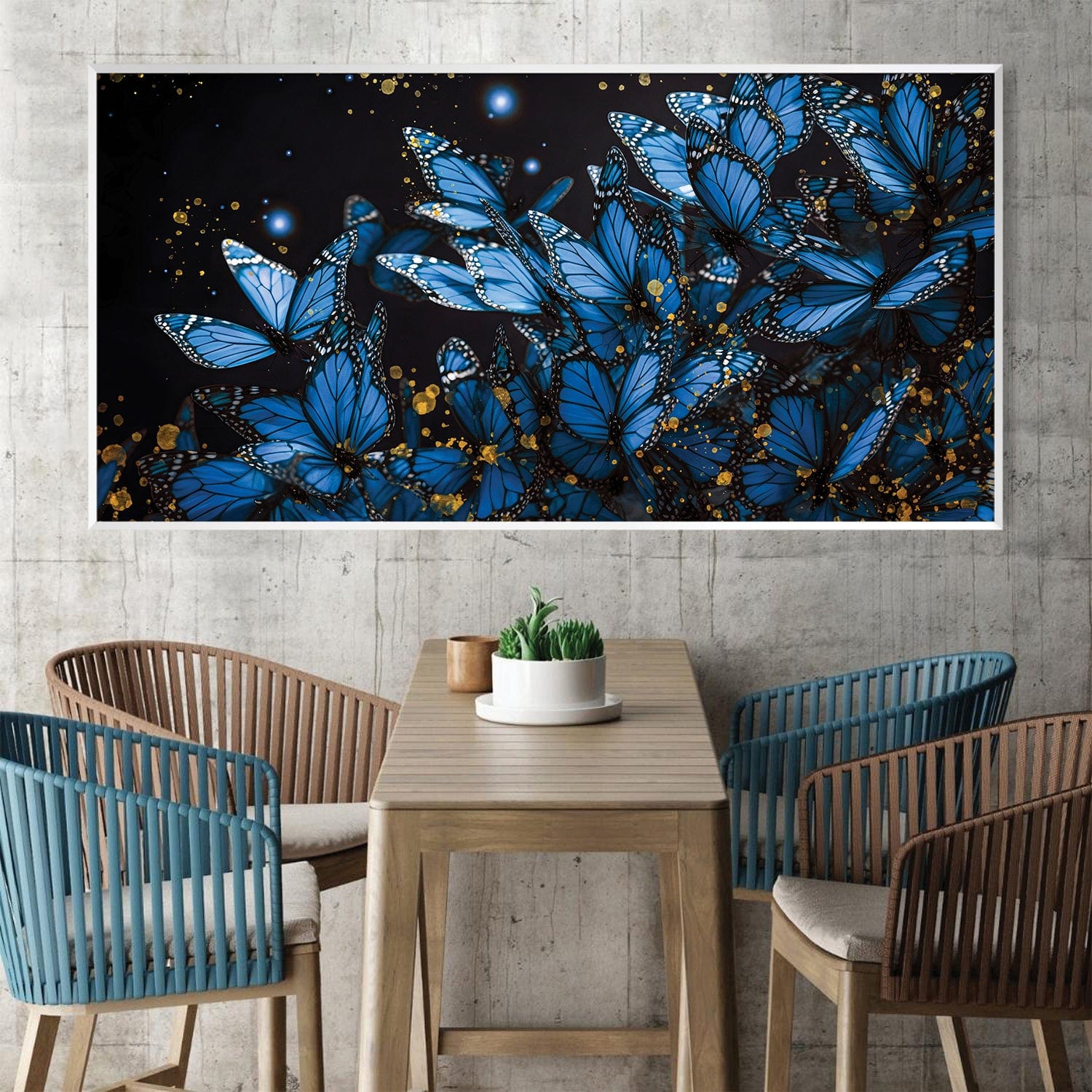 La toile effet papillon