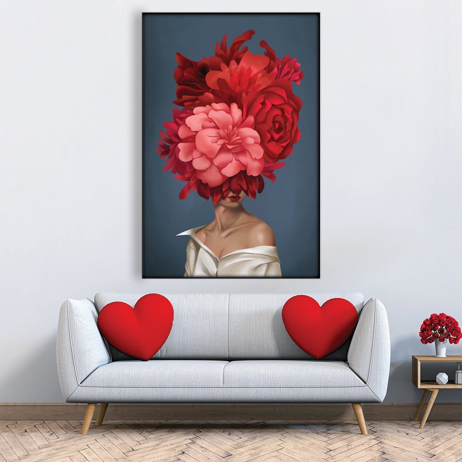 Bouquet Femme Un cadre facile à construire