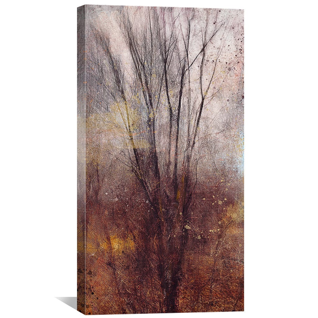 Toile abstraite d’automne