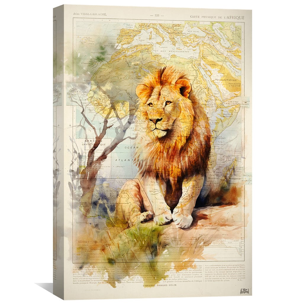 Toile Roi Lion