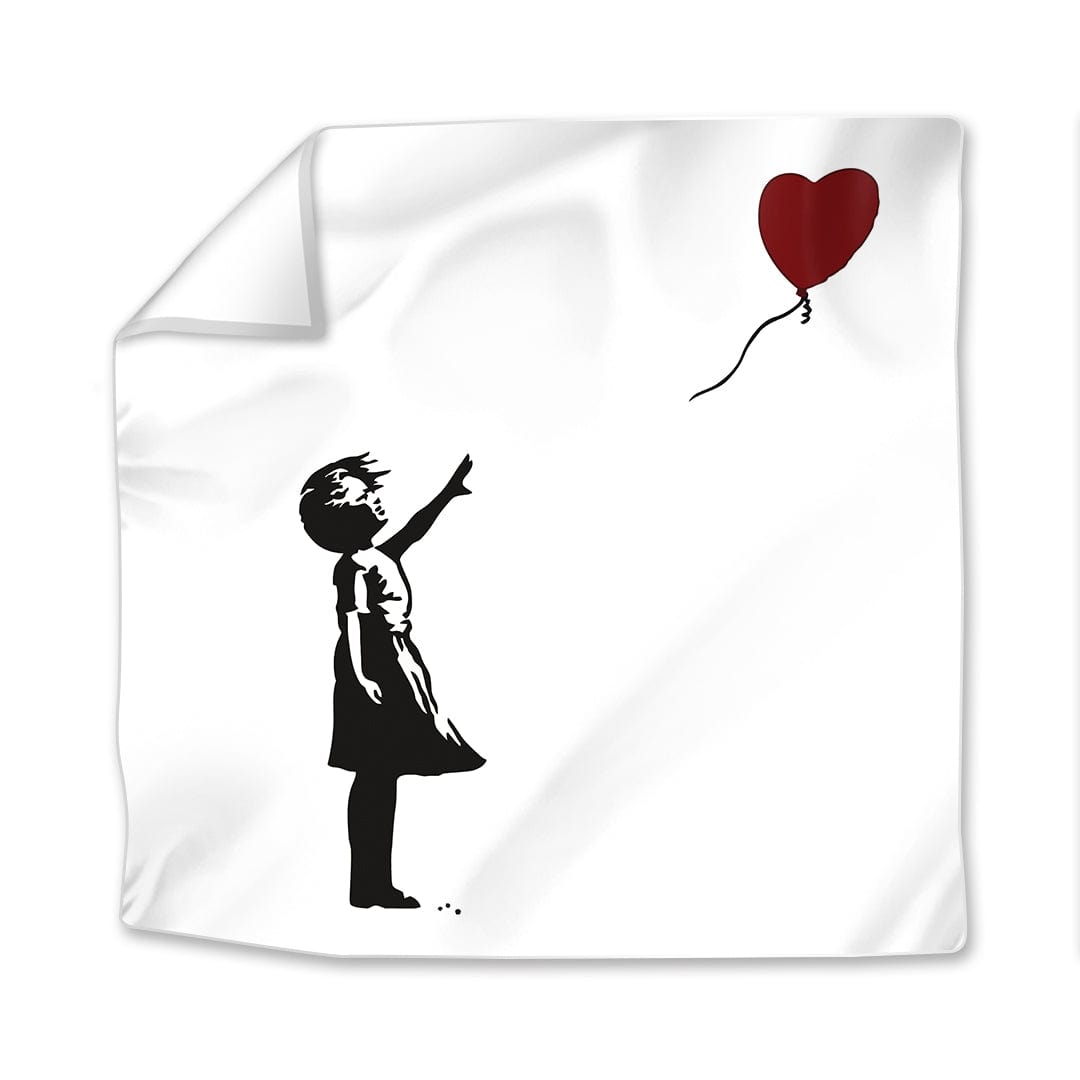 Banksy Ballon-Herz-Mädchen, einfach zu bauender Rahmen