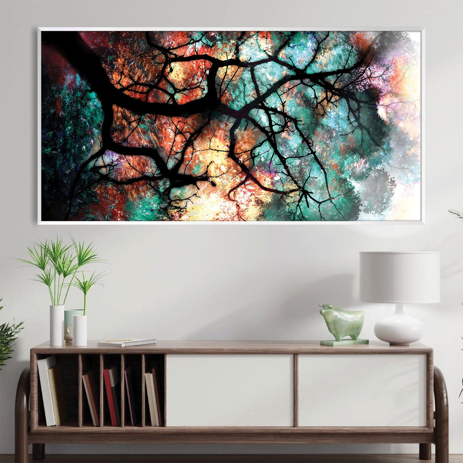 Toile Feuilles de Translucidité