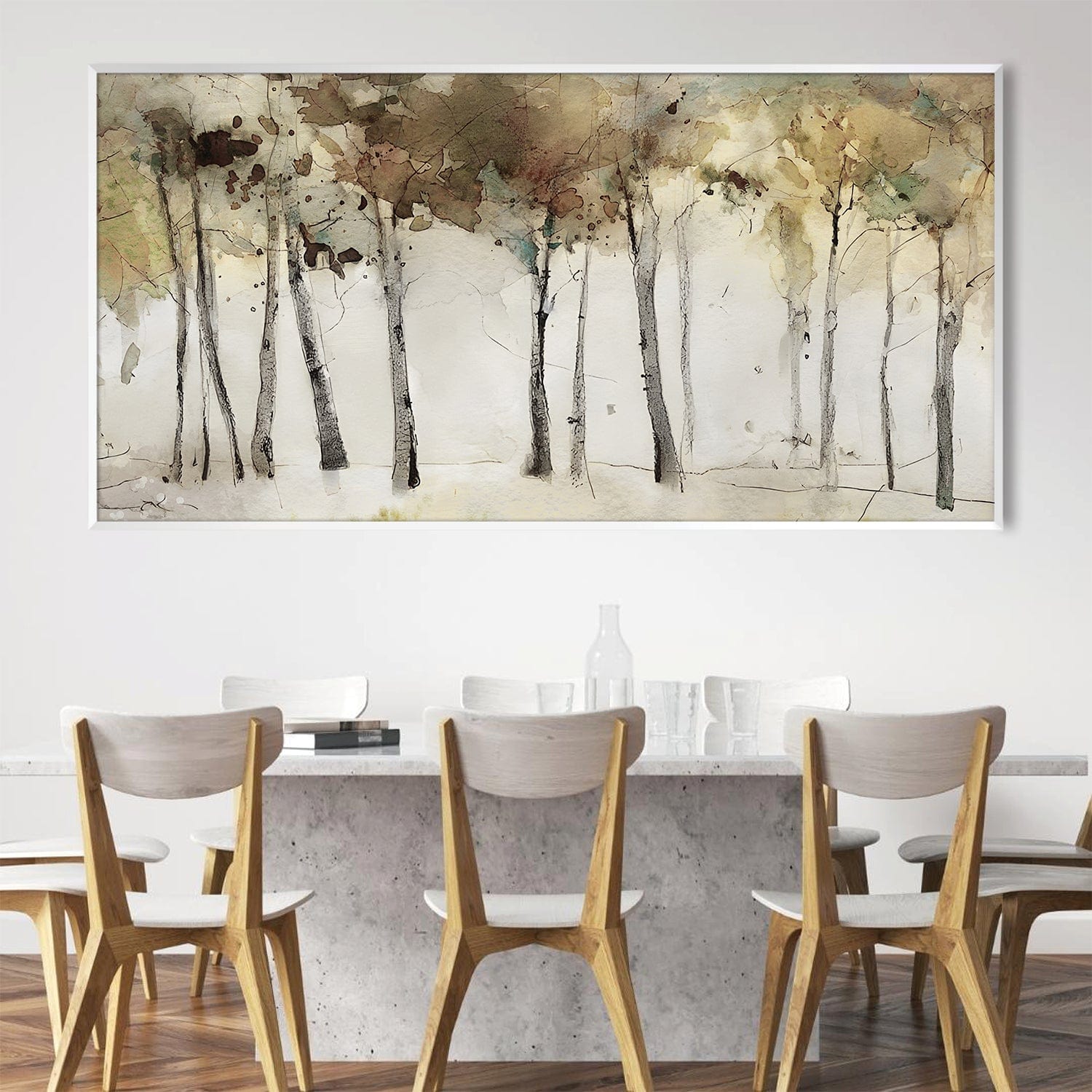 Toile de forêt douce