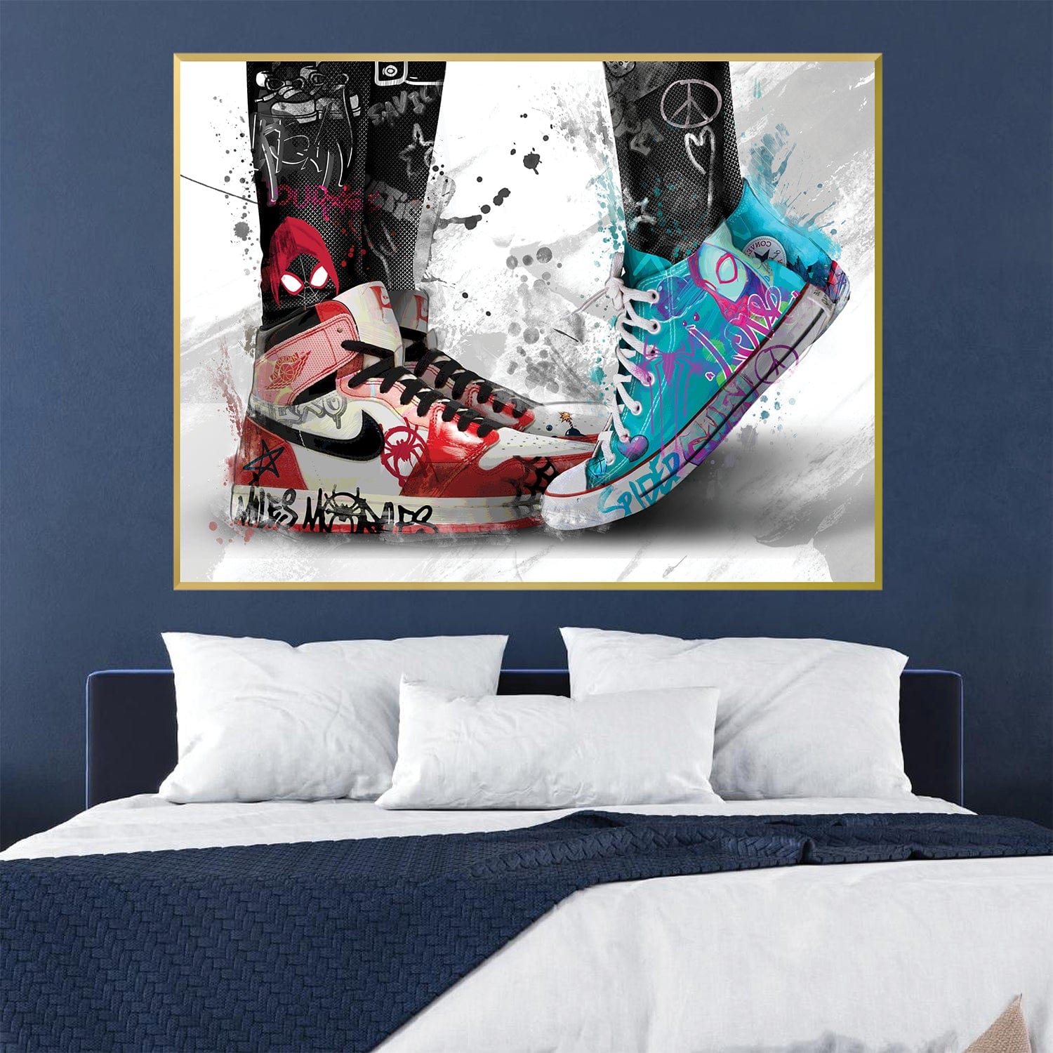 Toile Graffiti Miles