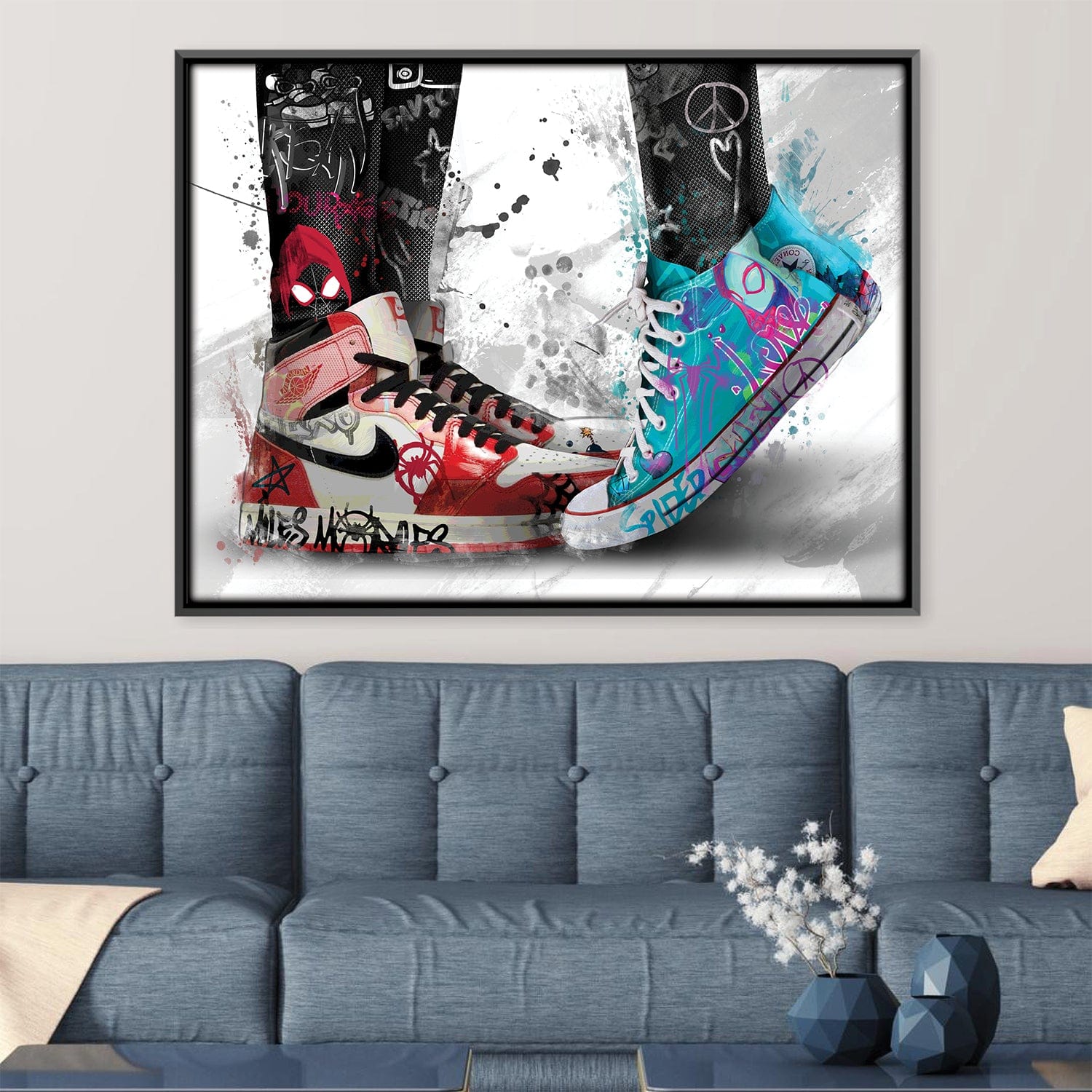 Toile Graffiti Miles