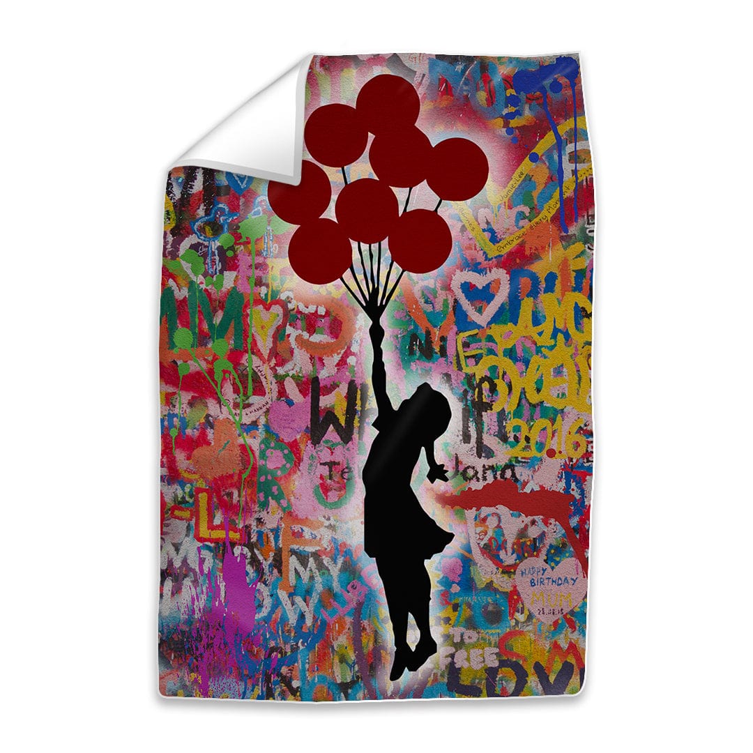 Banksy Graffiti Balloon Girl Cadre facile à construire