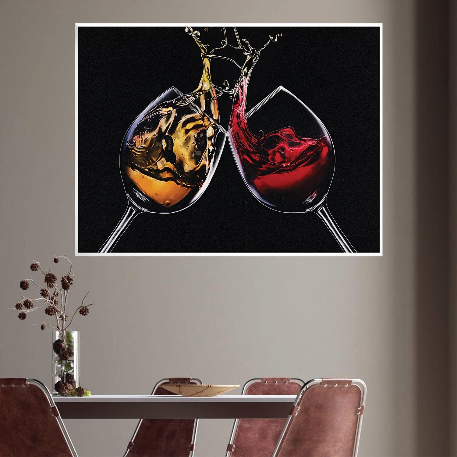 Toile de dégustation de vins