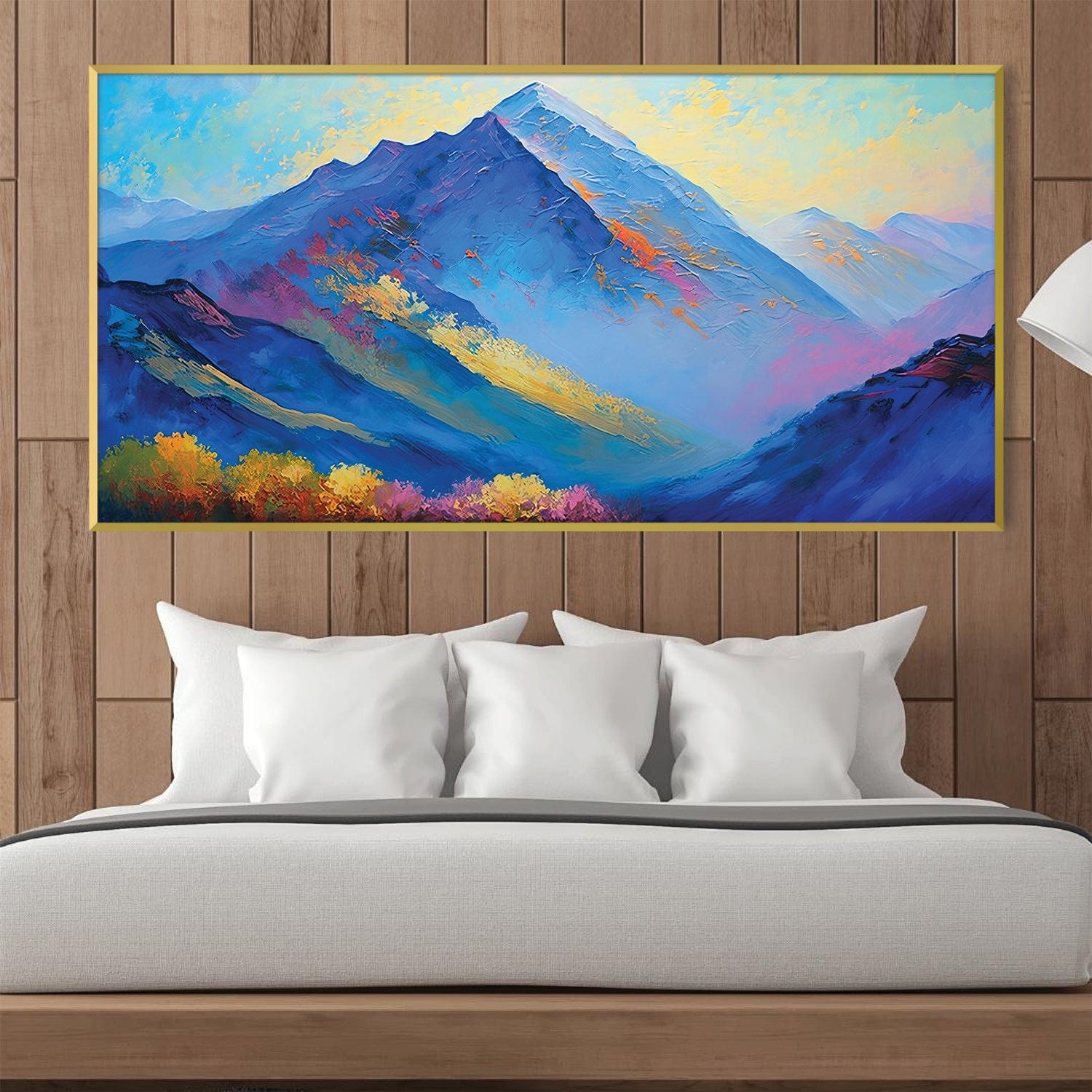 Toile de montagne dimensionnelle