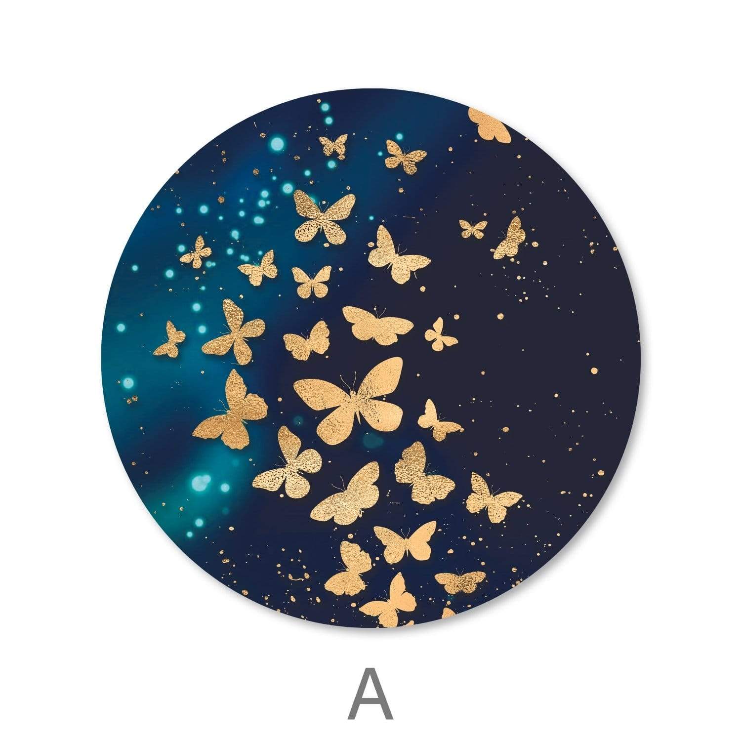 Toile Golden Array - Cercle