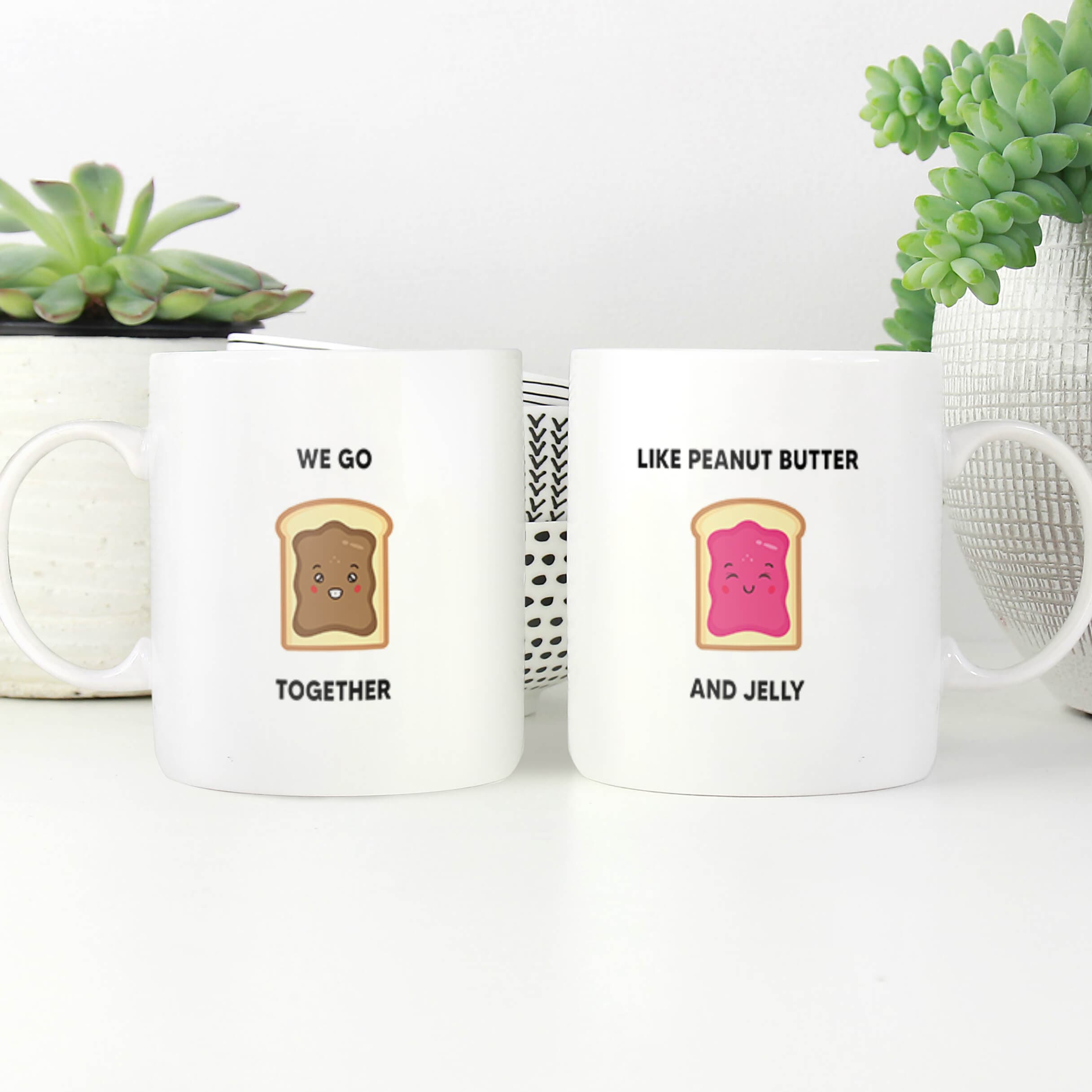 Tasse au beurre de cacahuète et à la gelée