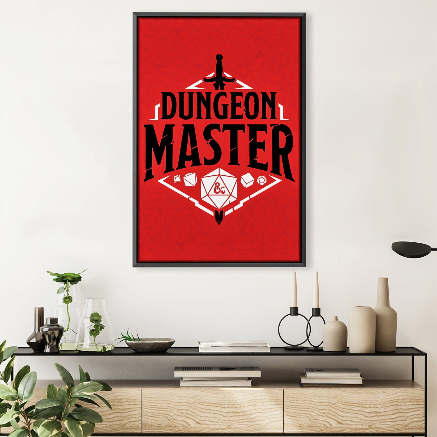 Toile de maître du donjon