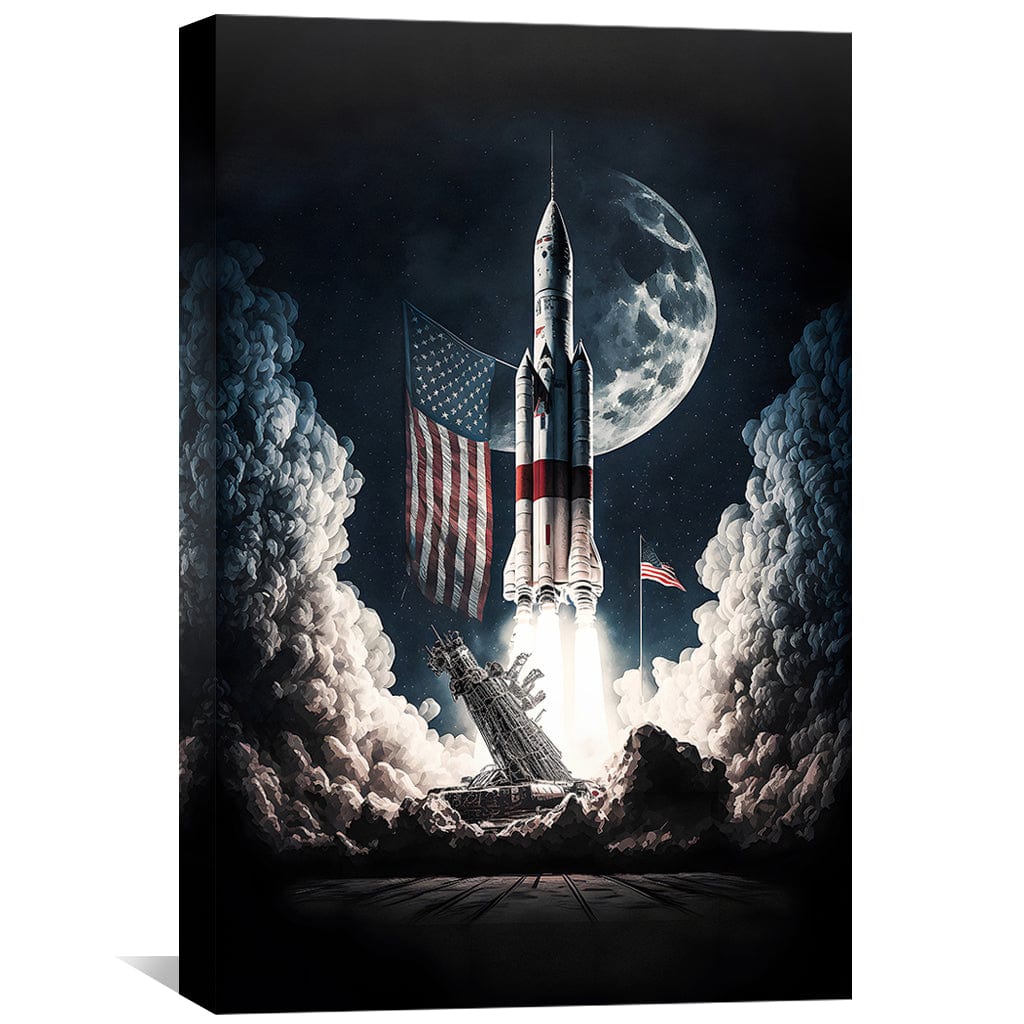 Toile de course spatiale