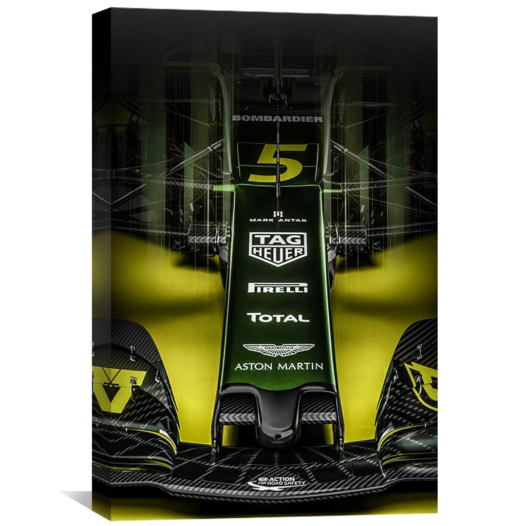 Aston Martin-F1-Toile Verte
