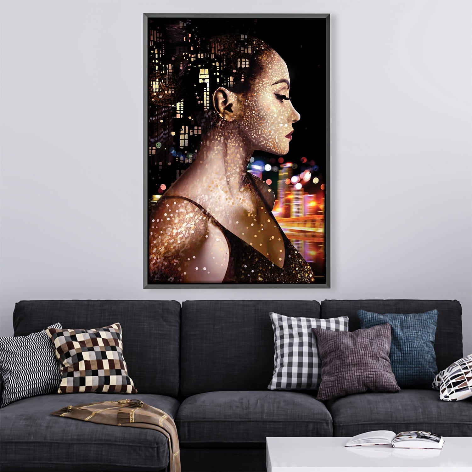 Toile des esprits de course