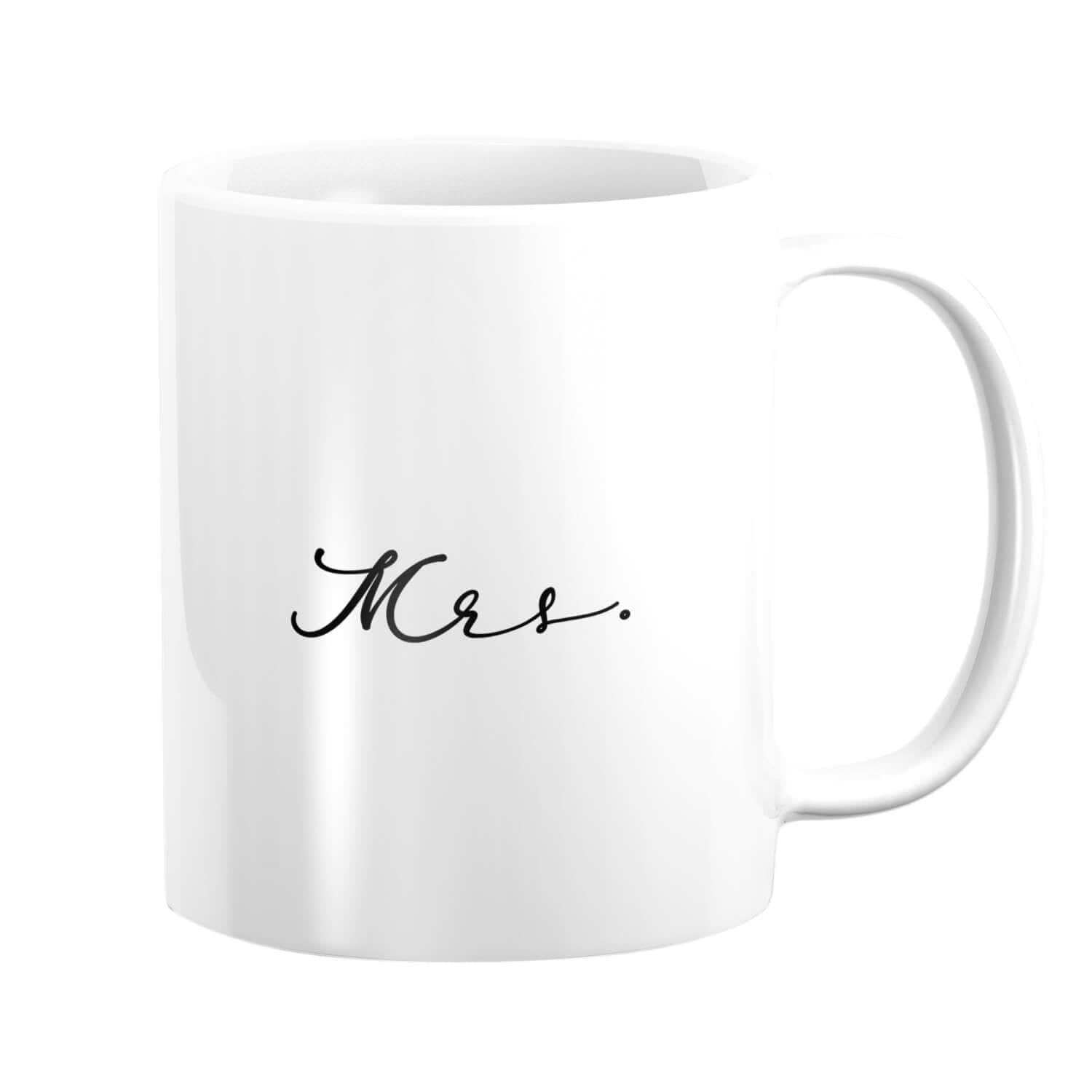 Tasse M. et Mme Noir et Blanc