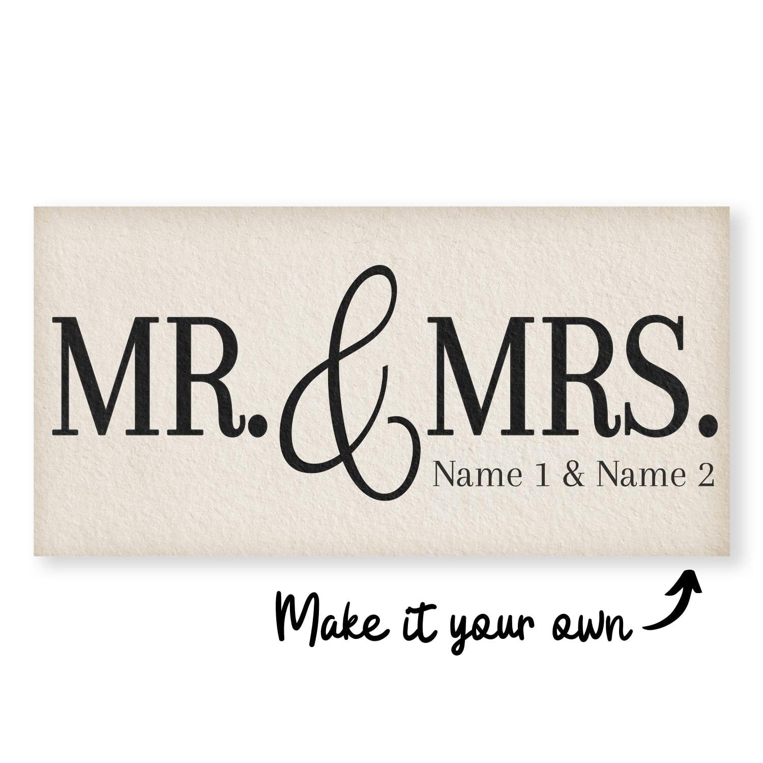 M. et Mme Canvas
