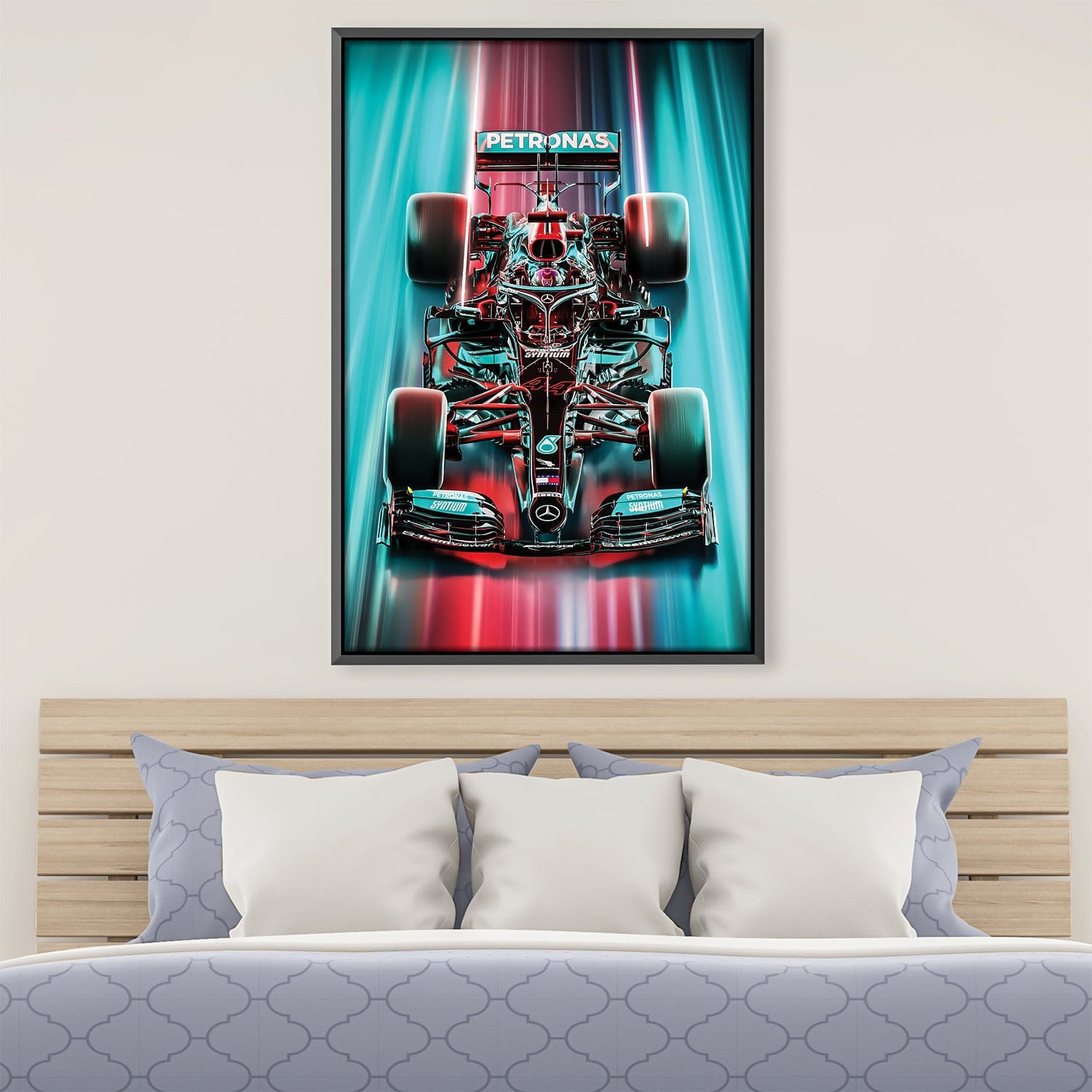 Toile de vitesse au néon