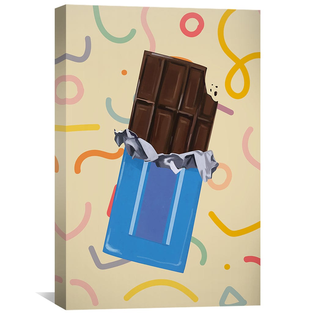 Toile de bouchée de chocolat