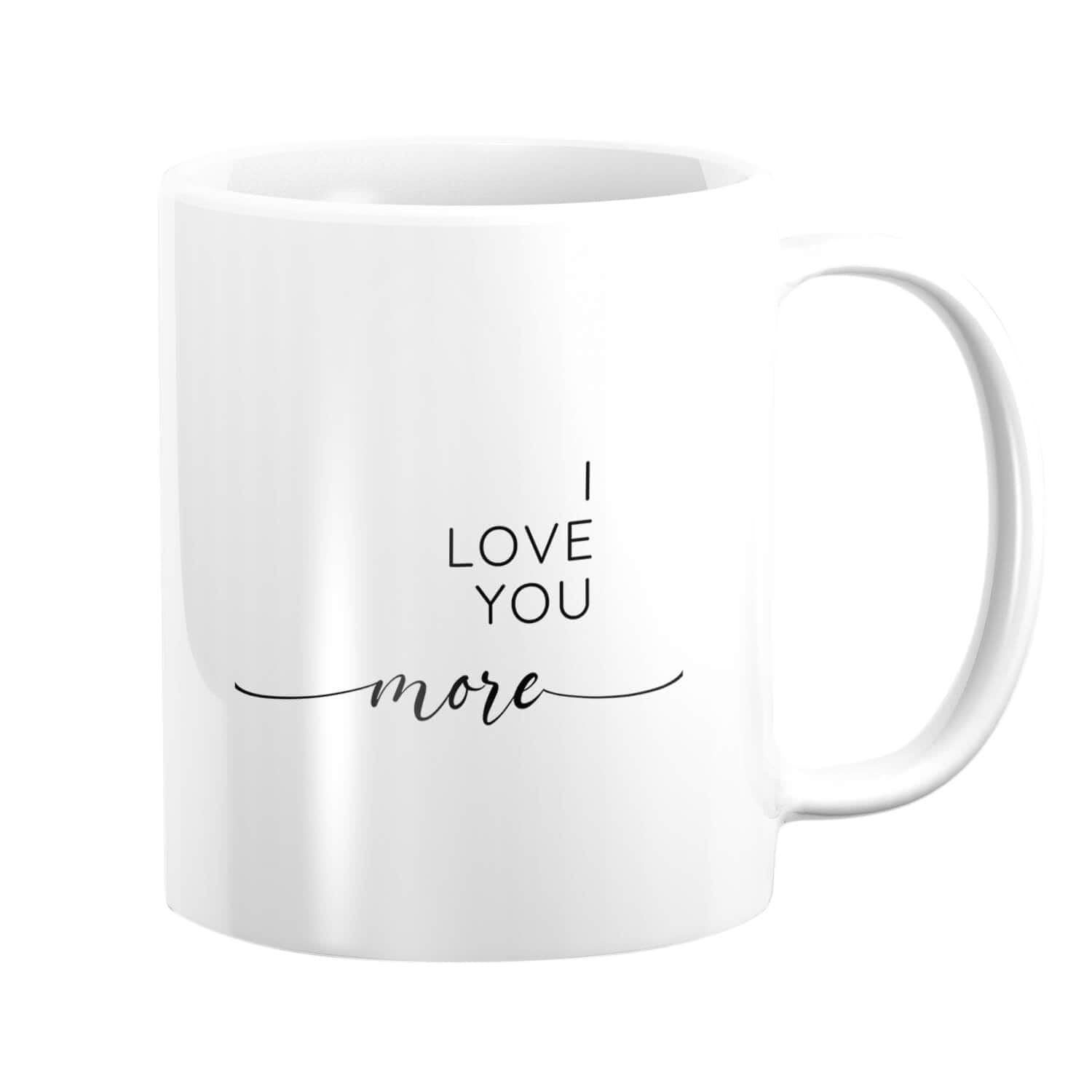 Je t'aime plus et la plupart des tasses