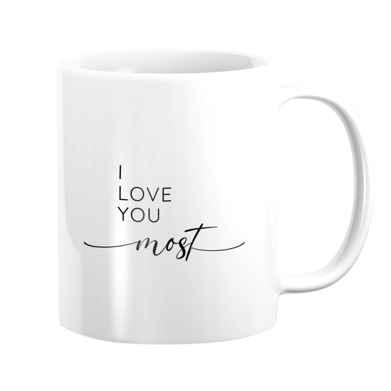 Je t'aime plus et la plupart des tasses