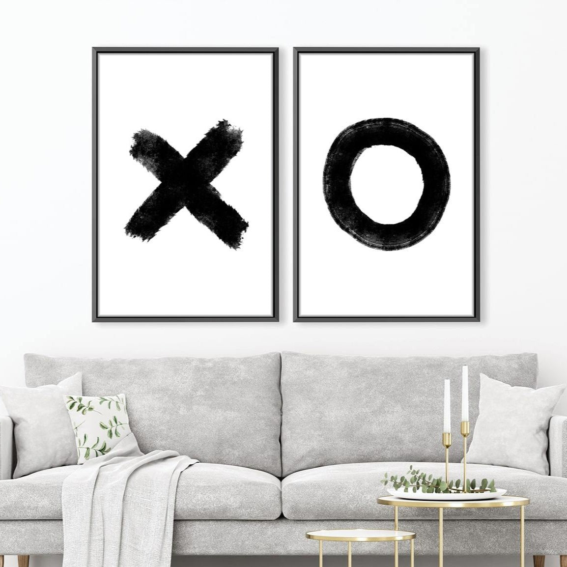 Toile X et O