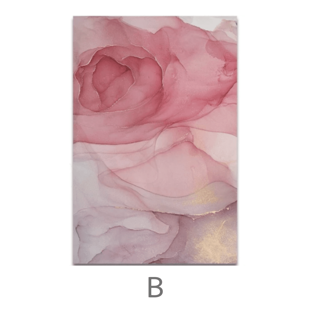 Toile pétale brossée