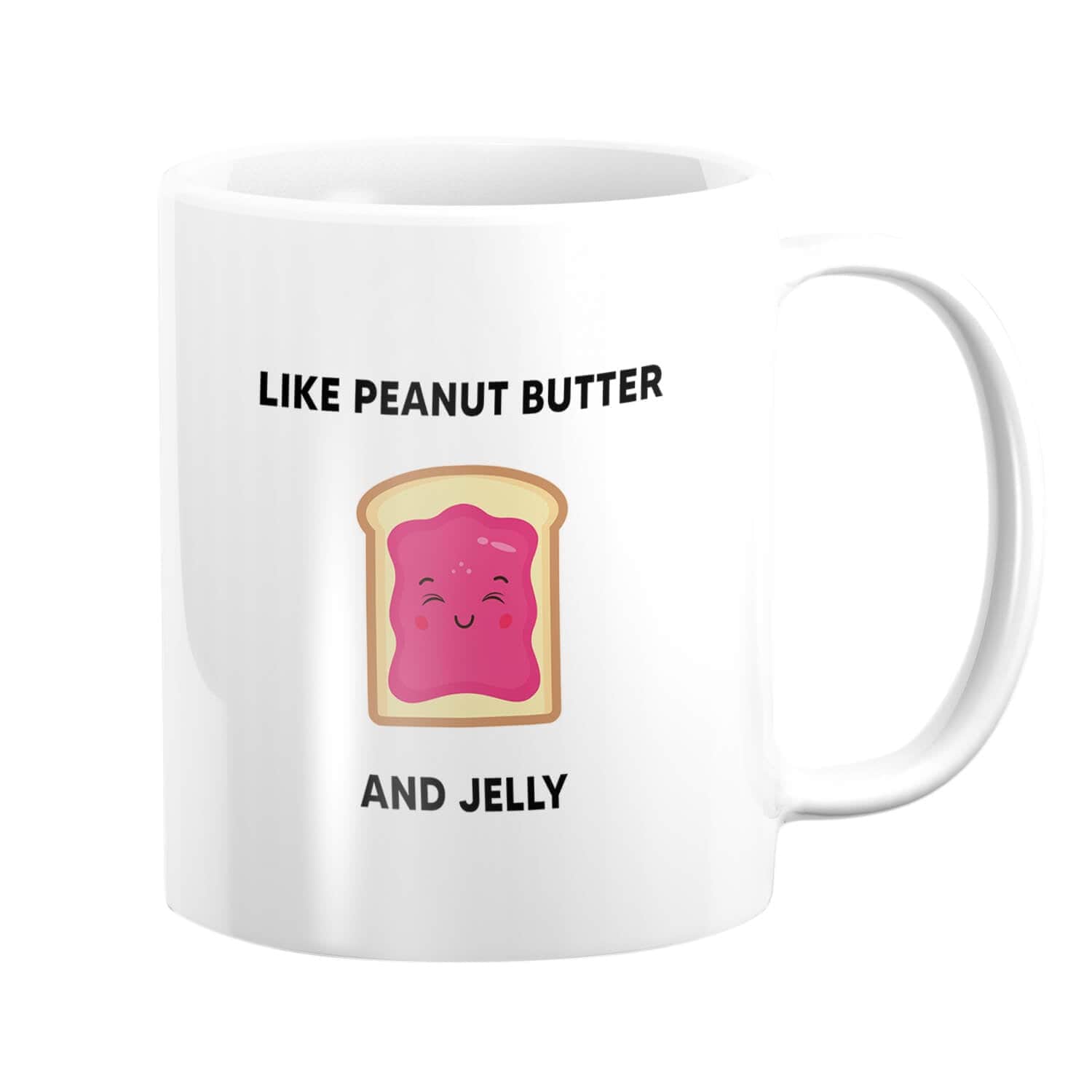 Tasse au beurre de cacahuète et à la gelée