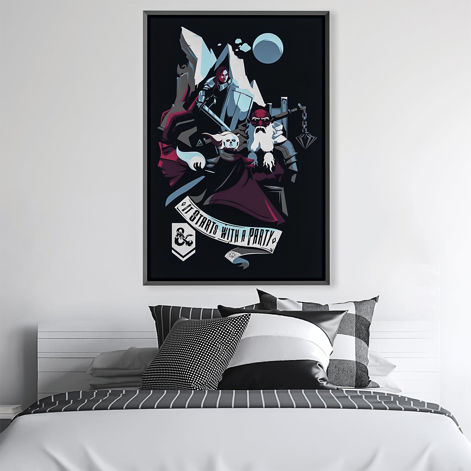 Commence par une toile de fête