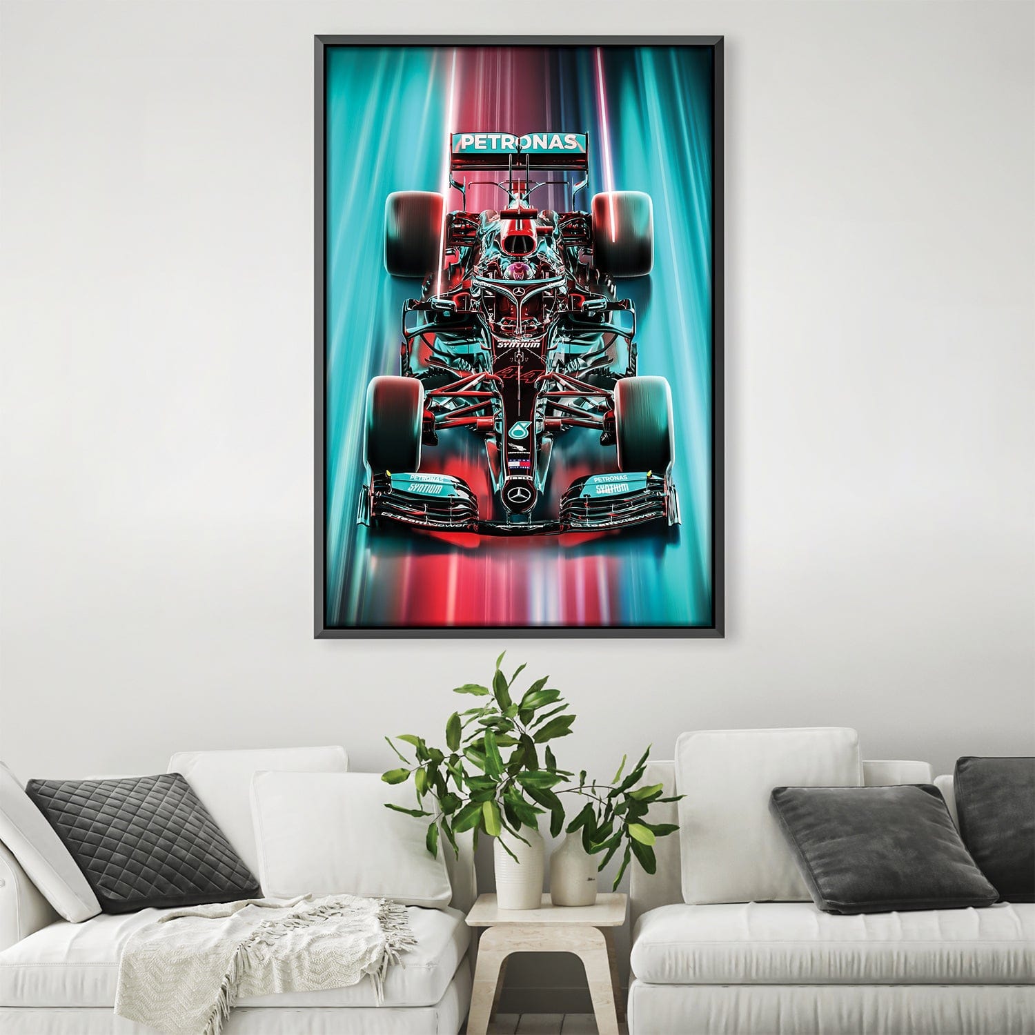 Toile de vitesse au néon