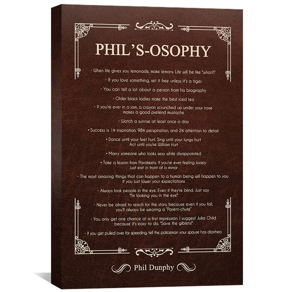 Toile Phil's-osophy