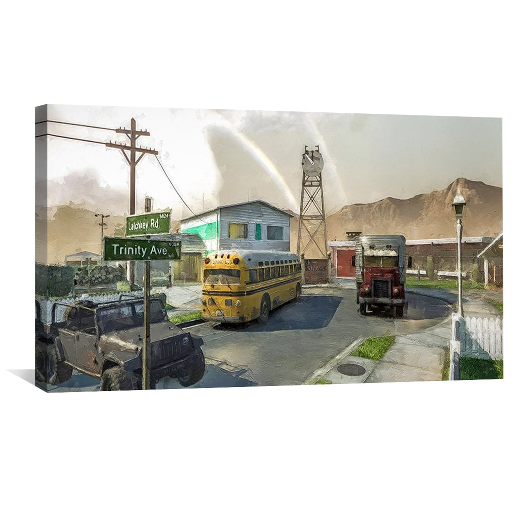 Toile de ville nucléaire