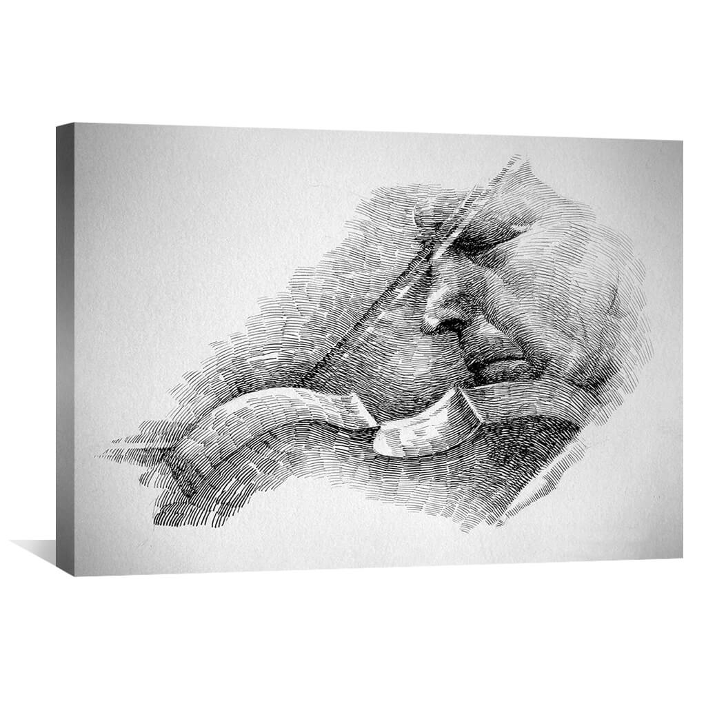 Toile Violoniste 600