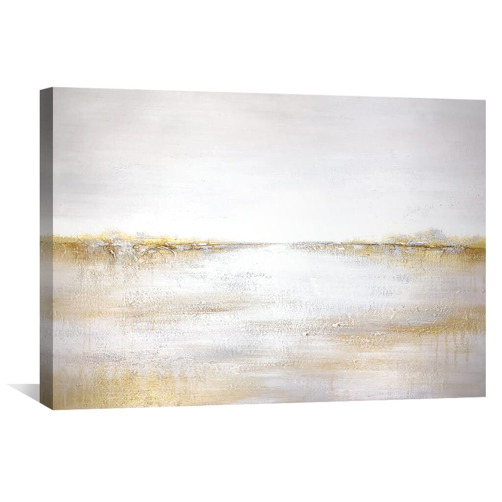 Peinture à l’huile d’imagination dorée
