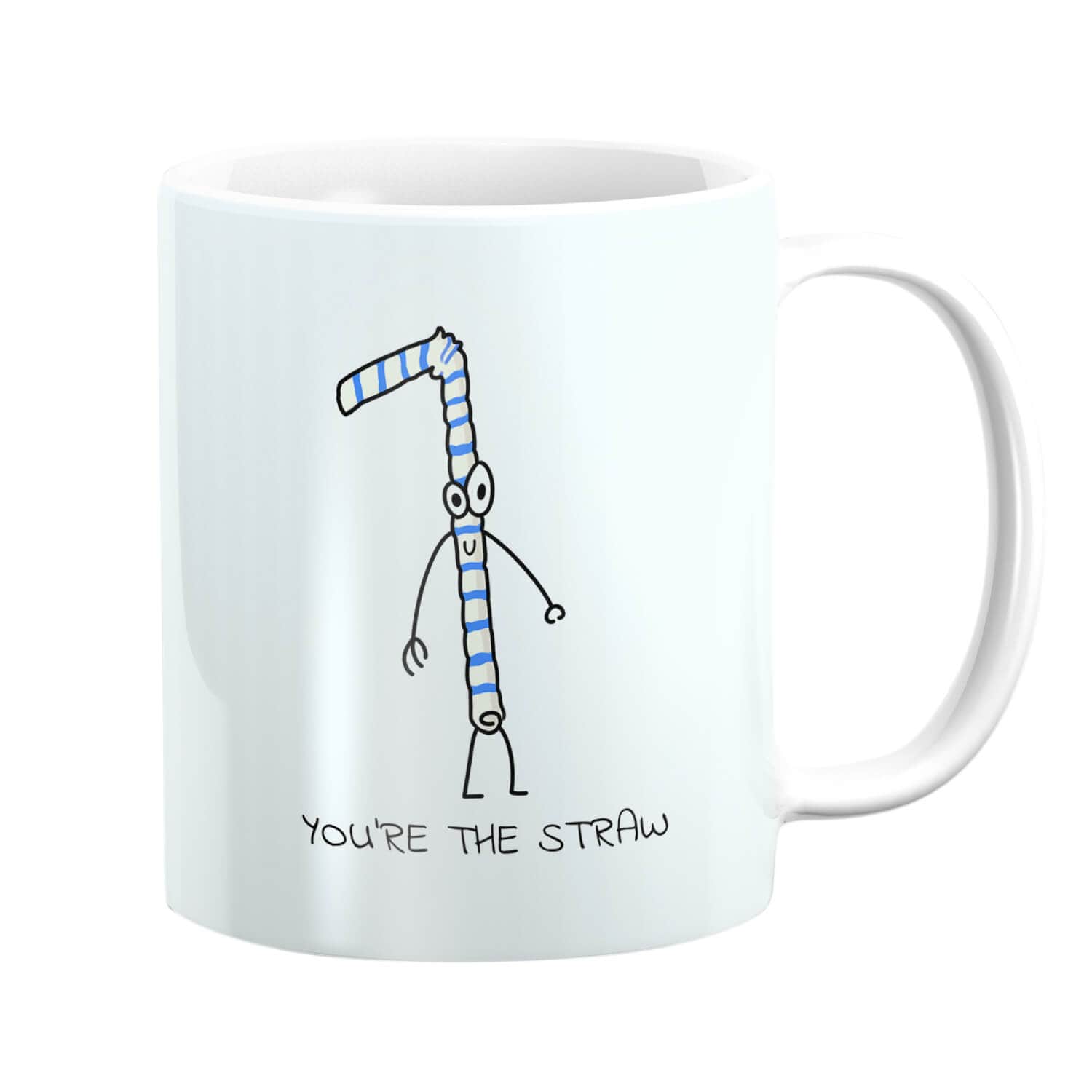 Tasse de paille à ma baie