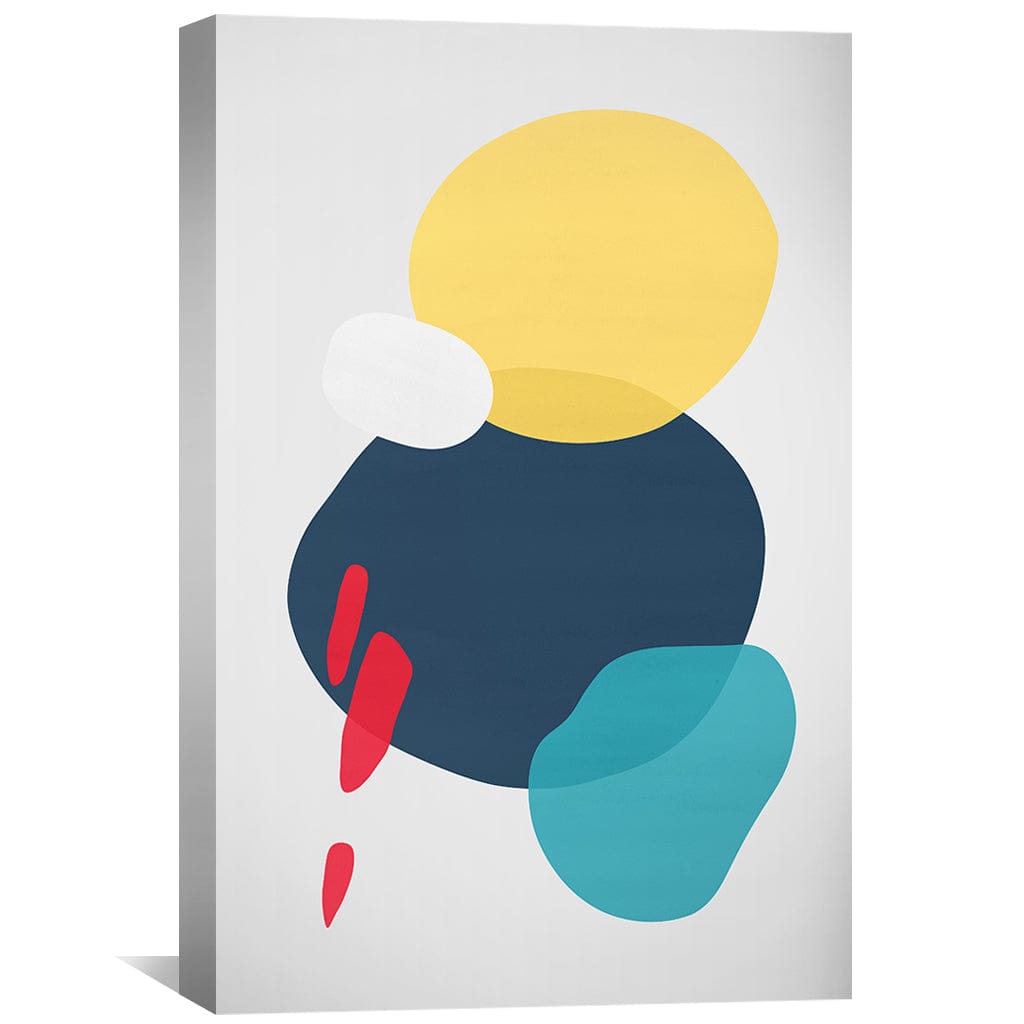 Toile Formes minimalistes abstraites 1